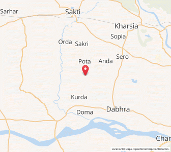 Map of Malkhurda, Chhattisgarh