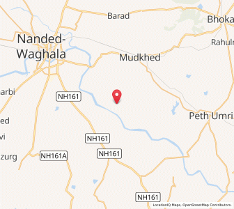 Map of Malkot, Maharashtra