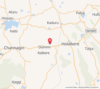 Map of Malladihalli, Karnataka