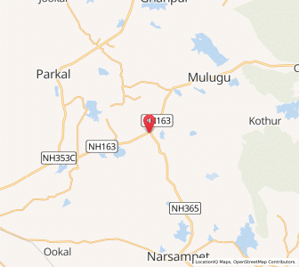 Map of Mallampalli, Andhra Pradesh