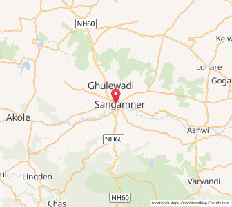 Map of Malungi Nadi, Maharashtra
