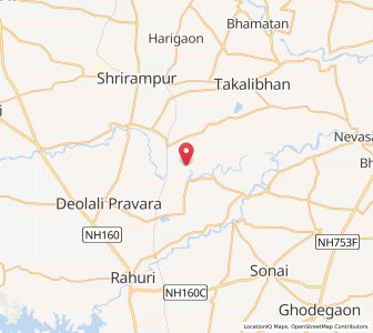 Map of Malunje Budrukh, Maharashtra