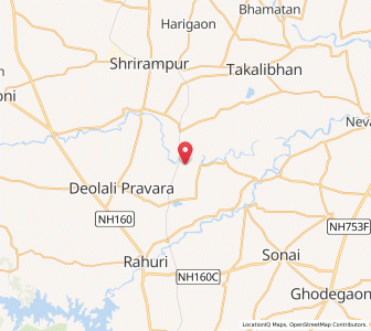 Map of Malunje Khurd, Maharashtra