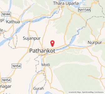 Map of Mamun, Punjab