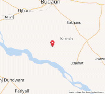 Map of Mamurganj, Uttar Pradesh