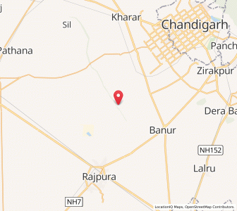 Map of Manakpur, Punjab