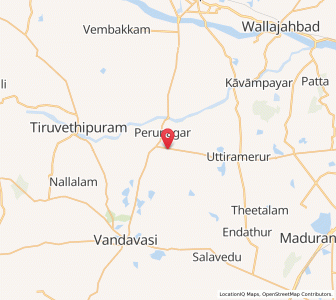Map of Manampam, Tamil Nadu