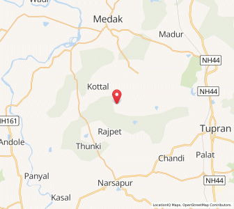 Map of Manapalli, Andhra Pradesh