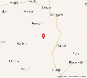 Map of Mandai, Rajasthan