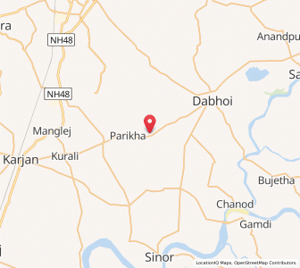 Map of Mandala, Gujarat