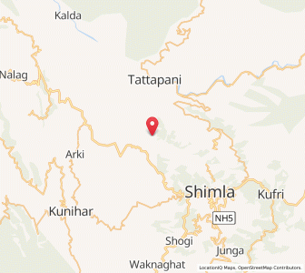 Map of Mandap, Himachal Pradesh