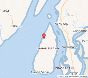 Map of Mandirtala, West Bengal