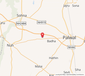 Map of Mandkaula, Haryana