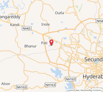 Map of Mandmul, Andhra Pradesh