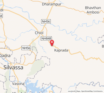 Map of Mandva, Gujarat