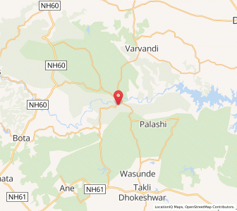 Map of Mandwe Khurd, Maharashtra