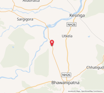 Map of Manengpodor, Odisha