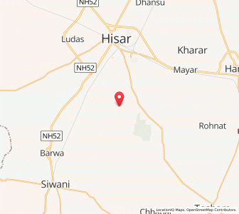 Map of Mangali, Haryana
