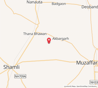 Map of Manganpur, Uttar Pradesh