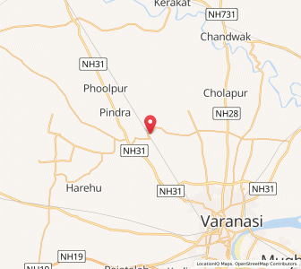 Map of Mangari, Uttar Pradesh