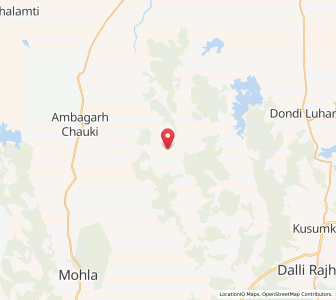 Map of Mangchua, Chhattisgarh
