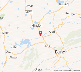 Map of Mangli Khurd, Rajasthan