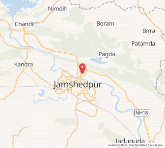 Map of Mango, Jharkhand
