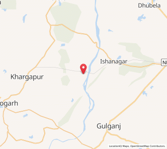 Map of Manguwan, Madhya Pradesh