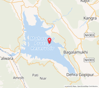 Map of Mangwal, Himachal Pradesh