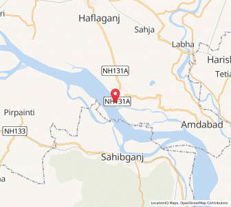 Map of Manihari, Bihar