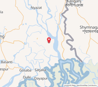 Map of Manipur, West Bengal