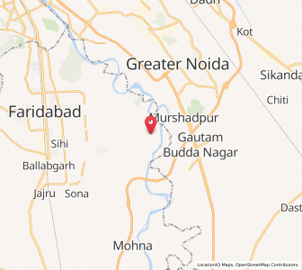 Map of Manjhaoli, Haryana