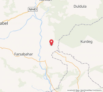 Map of Manjhat, Chhattisgarh