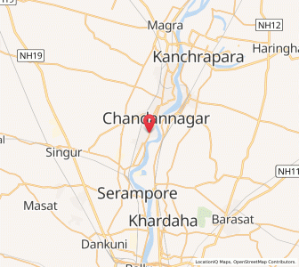Map of Mankundi, West Bengal