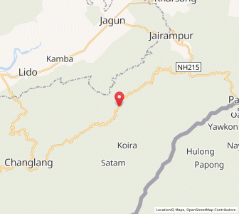 Map of Manmao, Arunachal Pradesh