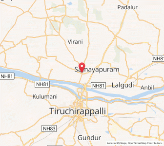 Map of Mannachanallur, Tamil Nadu