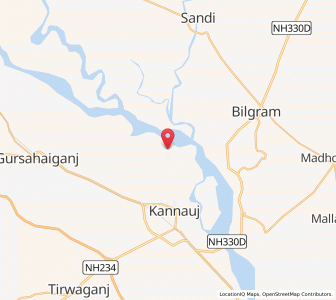 Map of Manorathpur, Uttar Pradesh