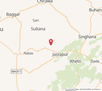 Map of Manota ki Dhani, Rajasthan