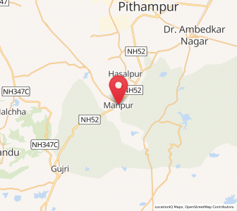 Map of Mānpur, Madhya Pradesh