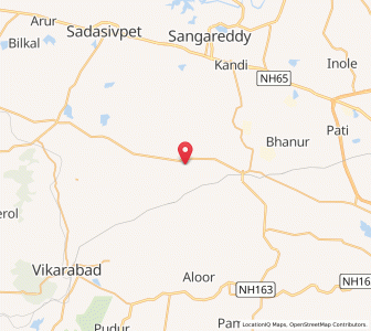 Map of Mansanpalli, Andhra Pradesh
