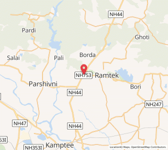 Map of Mansar, Maharashtra