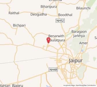 Map of Mansarampura, Rajasthan