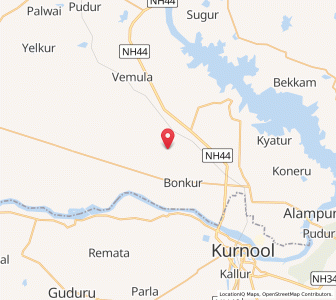 Map of Manyapadu, Andhra Pradesh
