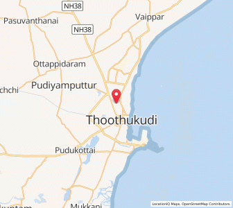 Map of Mappilaiurani, Tamil Nadu