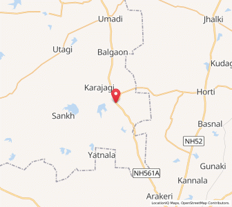Map of Marabgi, Maharashtra