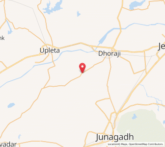 Map of Marad, Gujarat