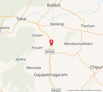 Map of Maradam, Andhra Pradesh