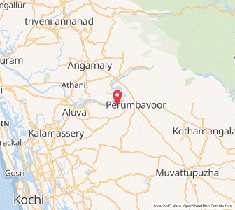 Map of Marampilly, Kerala