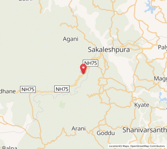 Map of Maranhalli, Karnataka