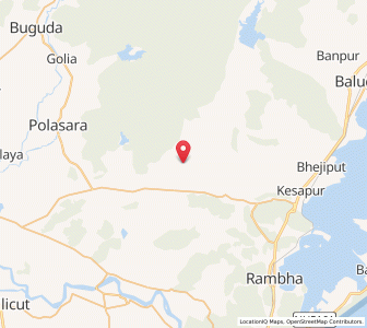 Map of Mardakot, Odisha